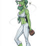 She Hulk At the Mound