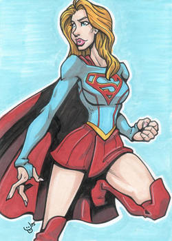 Supergirl PostCard