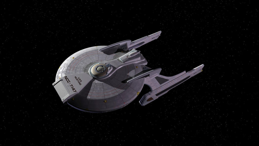 Ranger Class Refit USS Mustang WIP 1 by BasillArt on DeviantArt