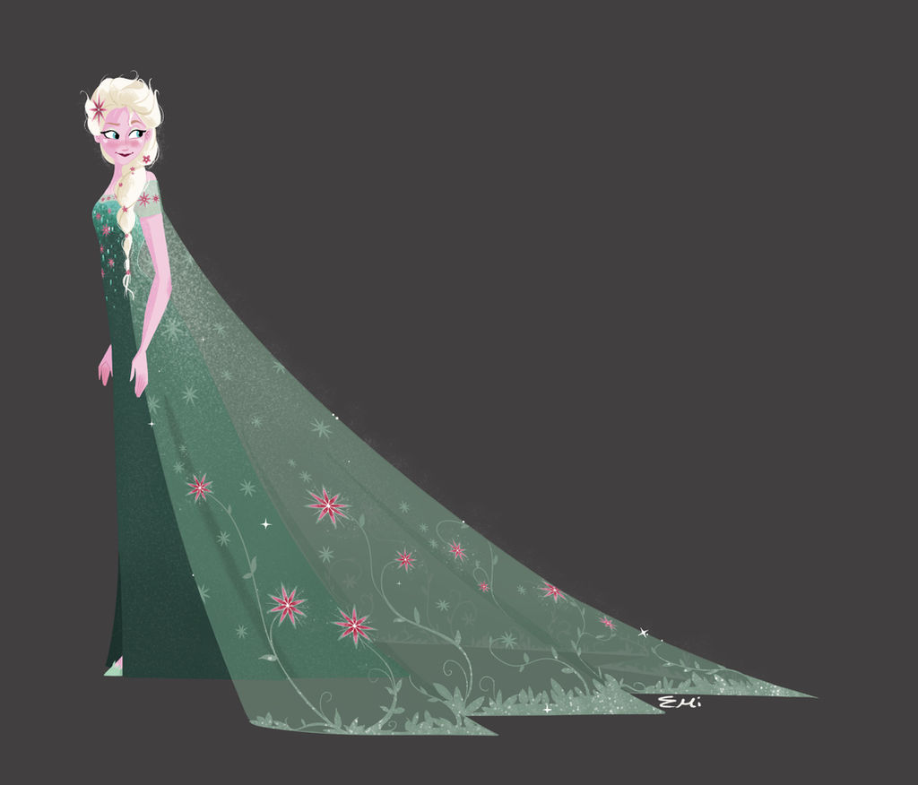 frozen fever elsa green dress Elsa Frozen Fever Dress