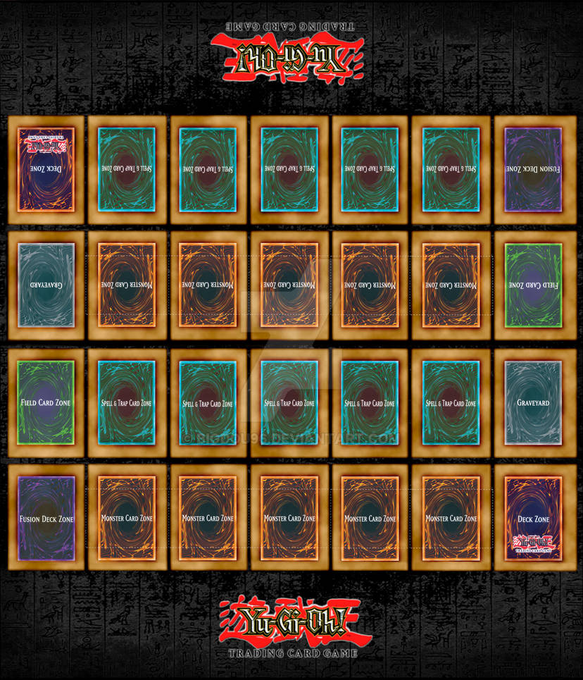 Classic double Yu-Gi-Oh Playmat by bigdou96 on DeviantArt