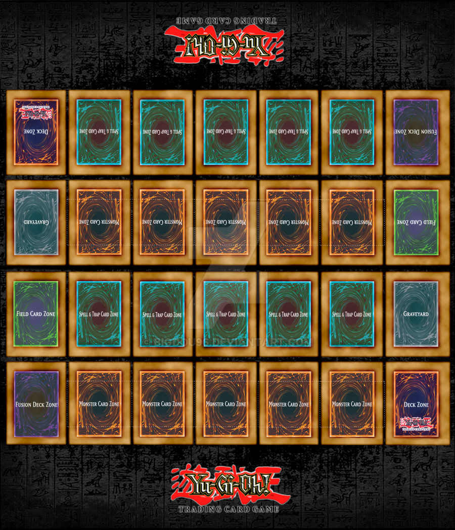 Classic double Yu-Gi-Oh Playmat by bigdou96 on DeviantArt