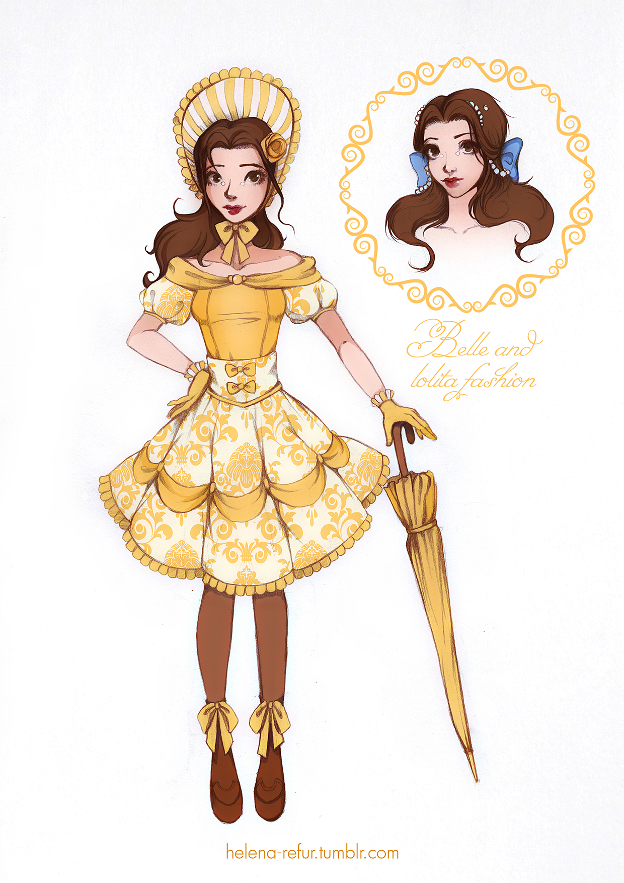 Belle and lolita fashion