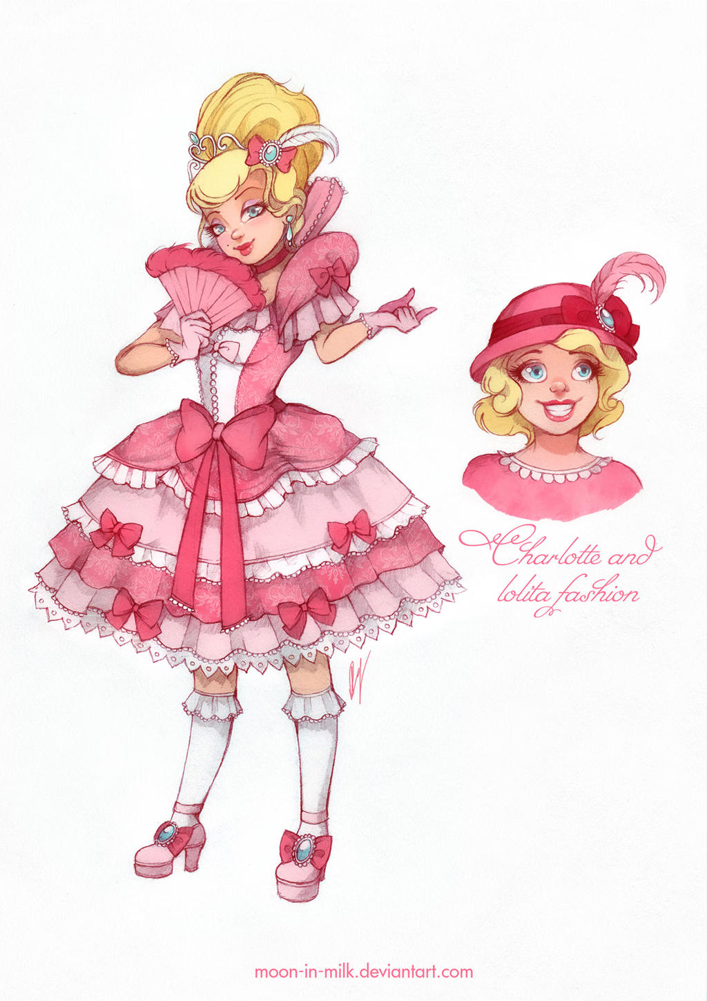 Charlotte and lolita fashion