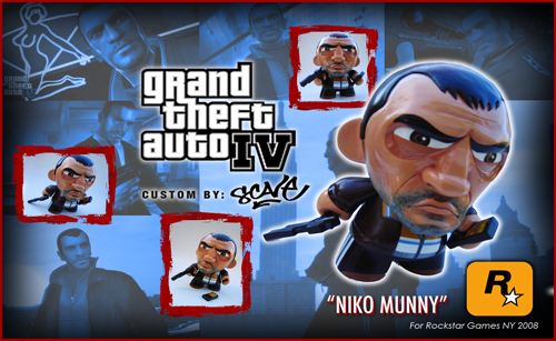 NIKO BELLIC GTA 4 custom Munny