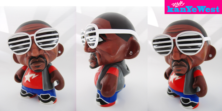 Kanye West Mini Munny Custom