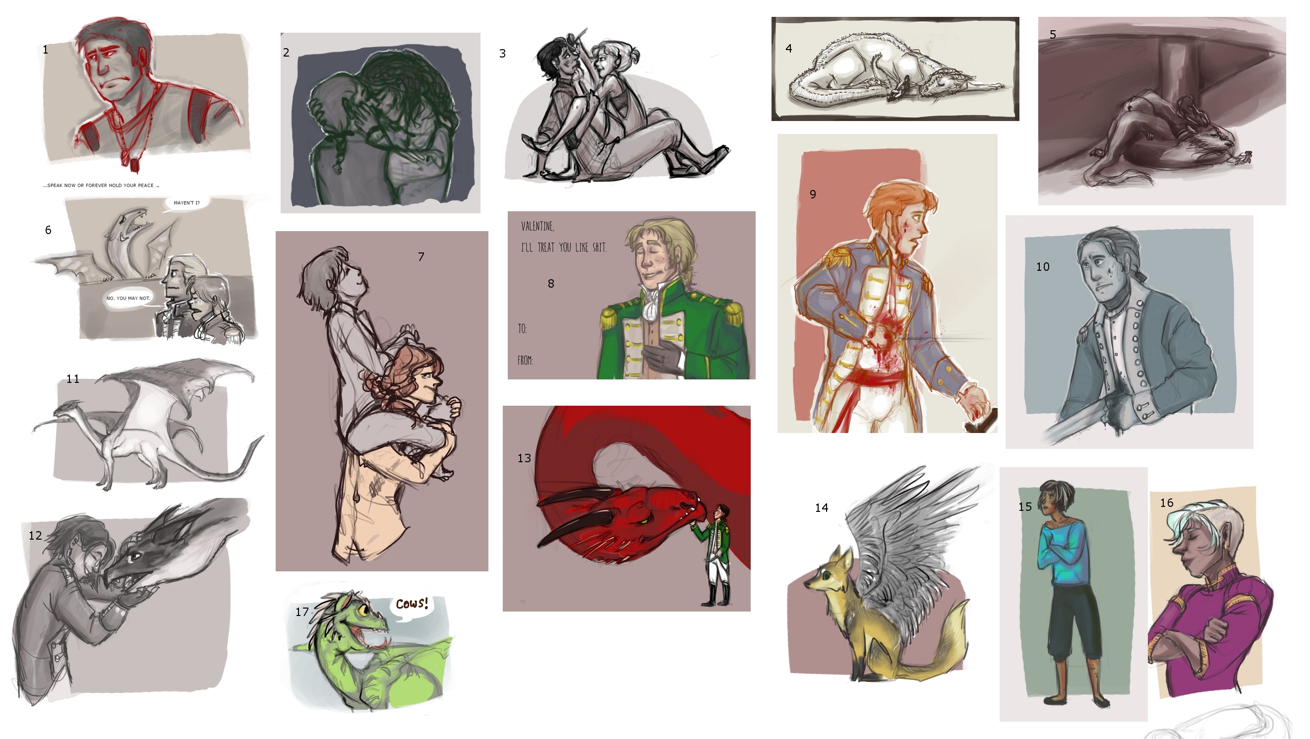 Tumblr Sketchdump II