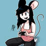 Gaming Mouse Girl