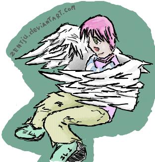 Iscribble angel