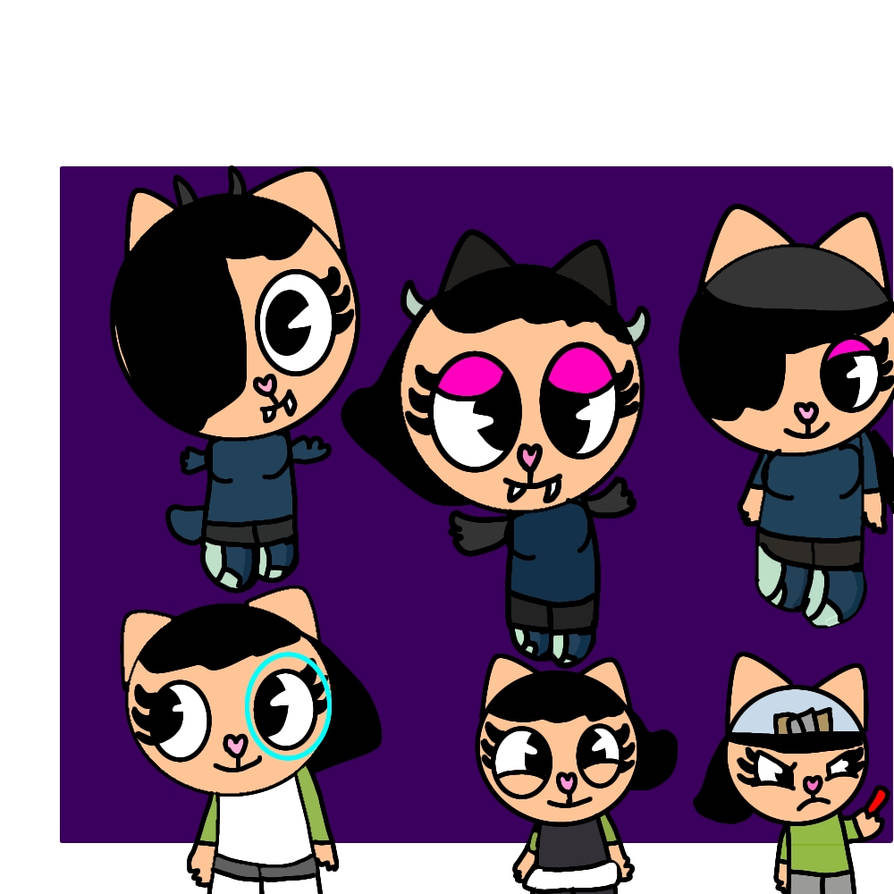 Paulina Kitty + Mixels Glowkies and orbitons by Paulinavlzagro01 on ...