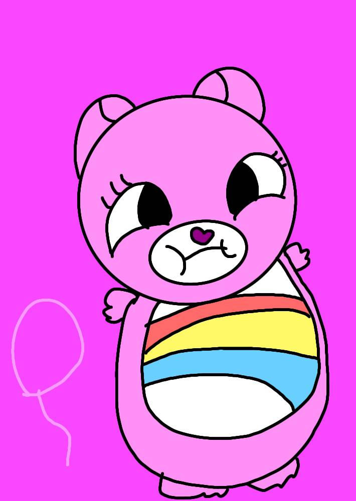 Inflated cheerbear by Paulinavlzagro01 on DeviantArt