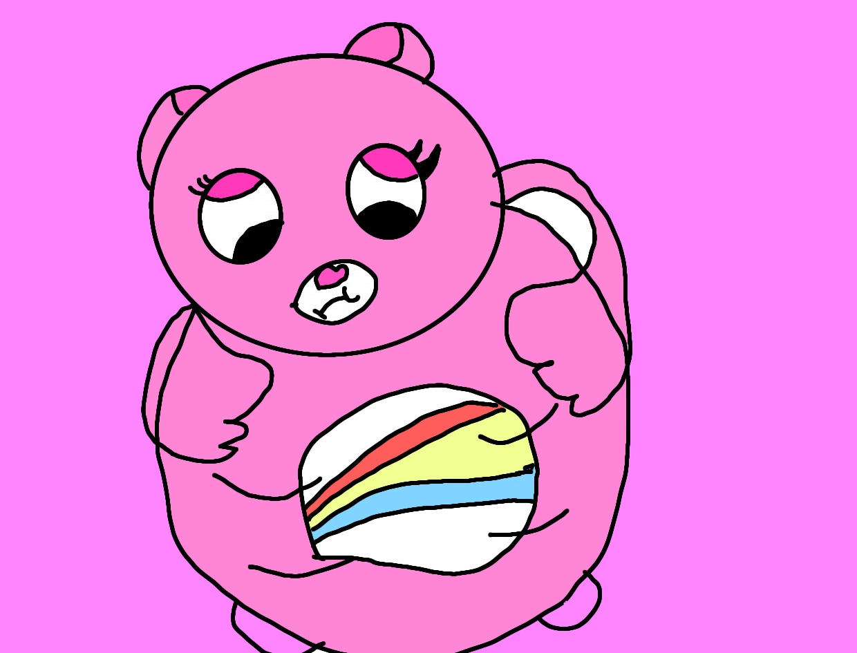 Cheer bear belly fat by Paulinavlzagro01 on DeviantArt