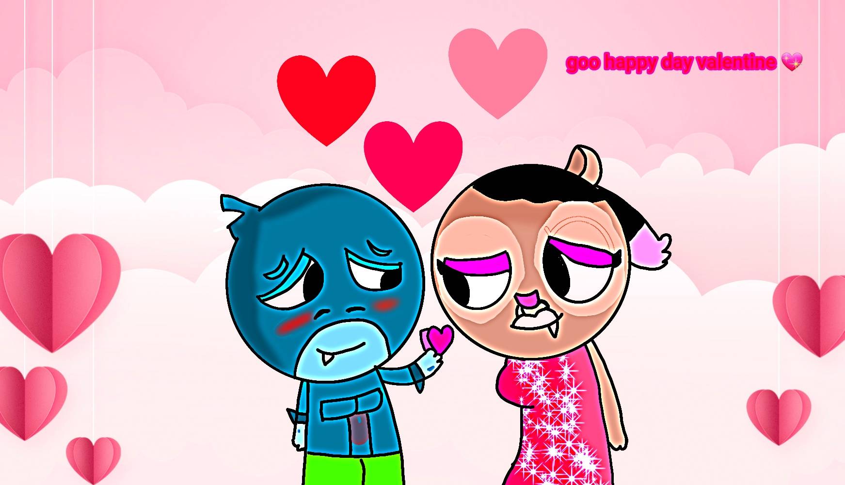 Thrash x Paulina puma goo happy day valentine by Paulinavlzagro01 on ...