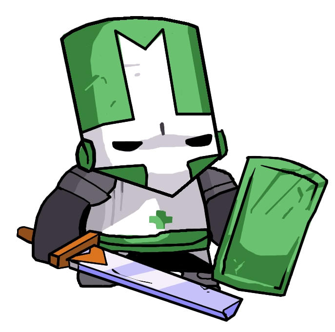 Castle Crashers Characters: (Green Knight) (#1) by RangerZain on Newgrounds