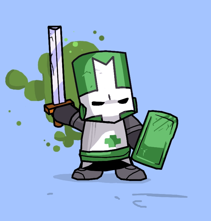 Castle Crashers Green Knight iPhone Wallpaper by  SeanMcIntosh.deviantart.com on @deviantART