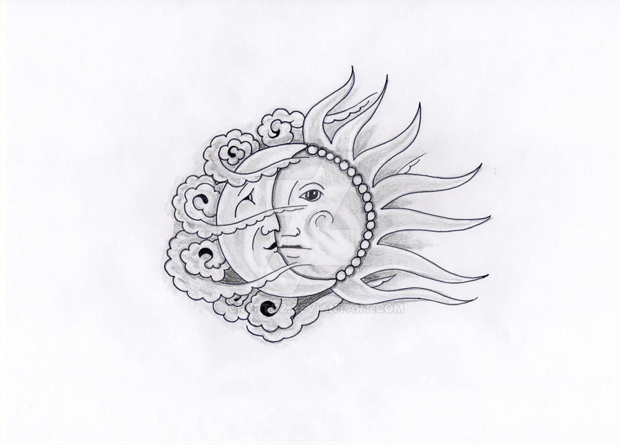 Sun-Moon Tattoo