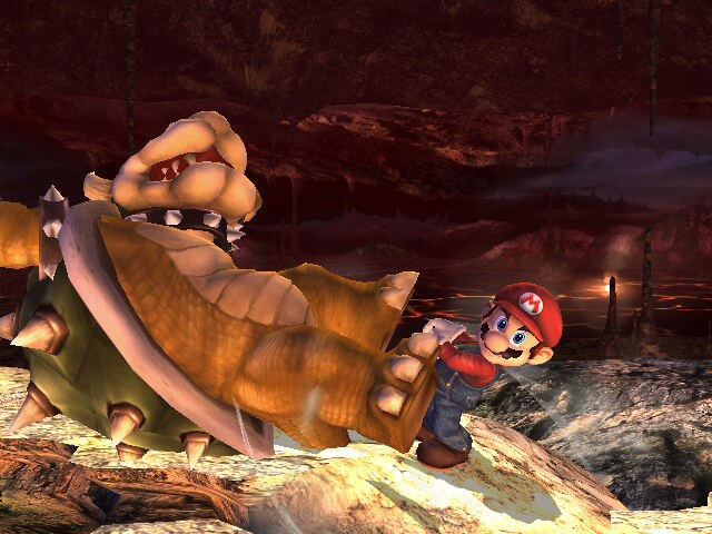 Mario vs Bowser