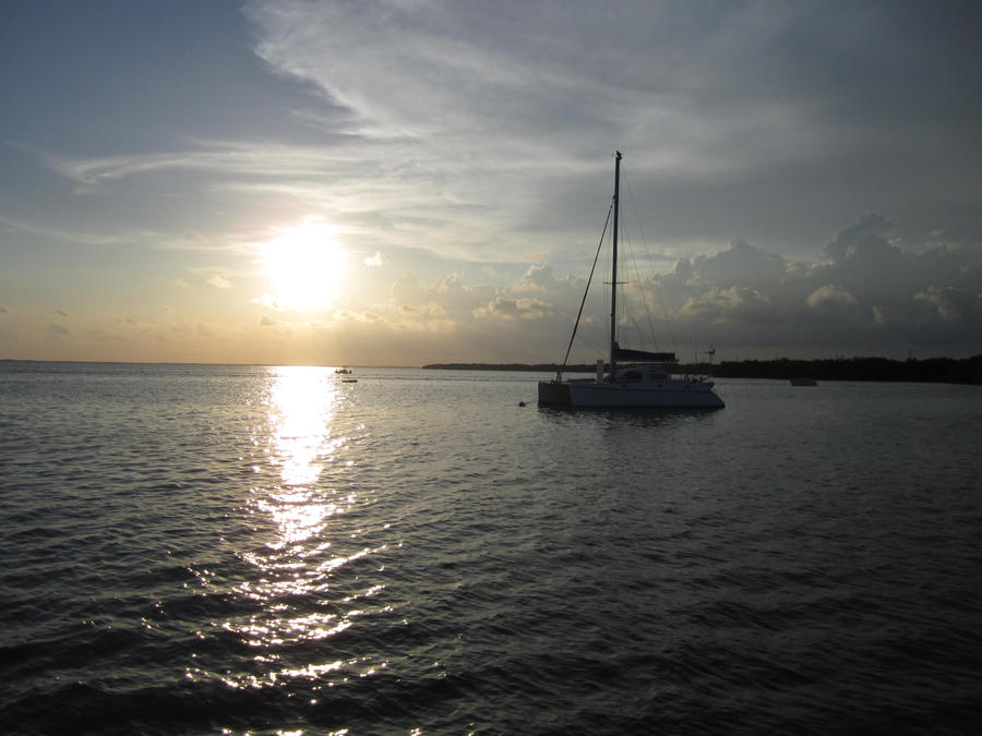 Sailing at Sunset