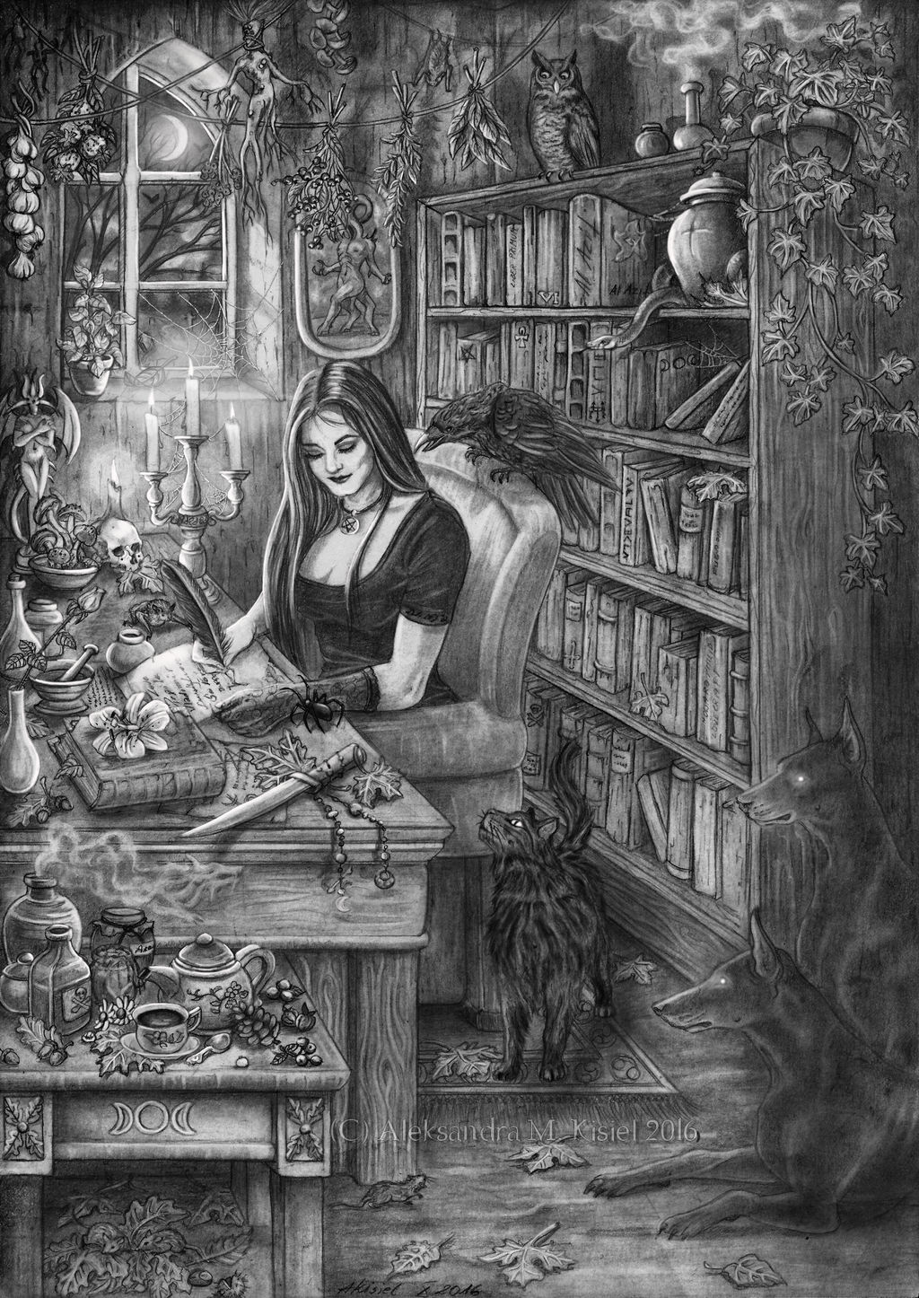 Witch Tales by Doberlady