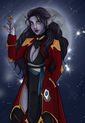 Twilight Elf Dhampir Bladesinger