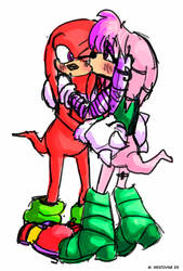 Knuckles x Julie-Su