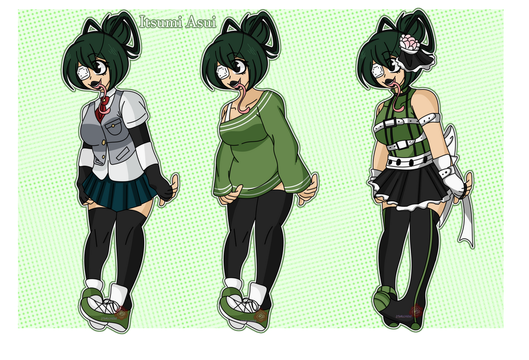 BNHA female profile uniform base 2 by Basemakerofdarkness on DeviantArt