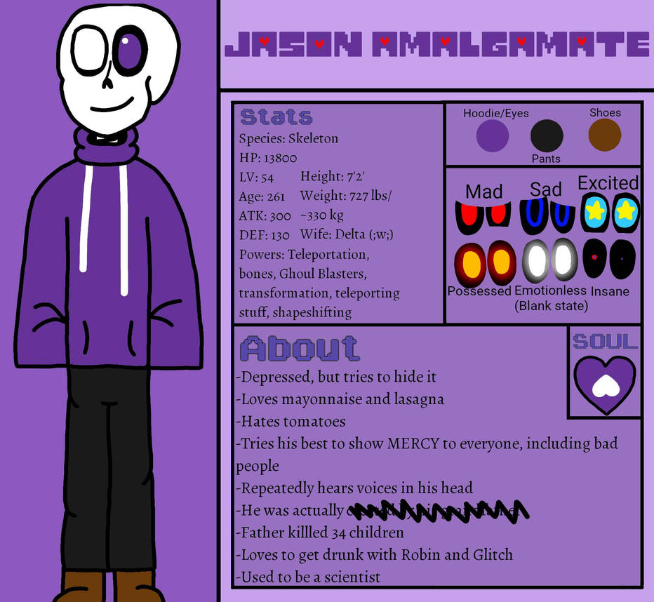 Jason Model Reference Jason Reference Sheet! (finally) by FDGamer on DeviantArt