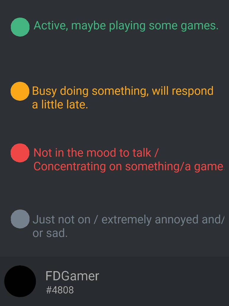 Discord Statuses By FDGamer On DeviantArt discord-statuses-by-fdgamer-on-deviantart