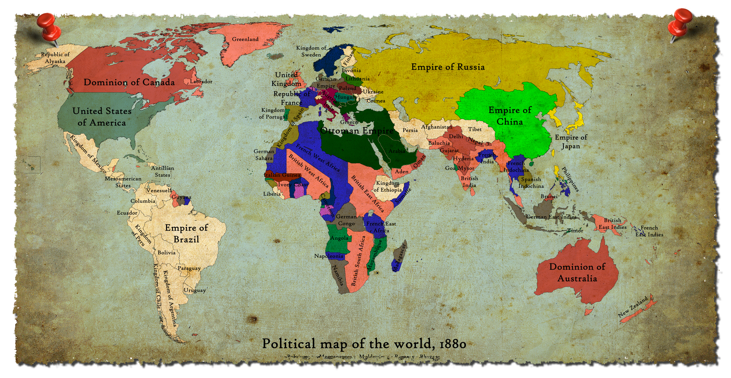 The world, 1880