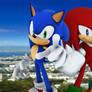 Fighting Buddies: Sonic and Knuckles