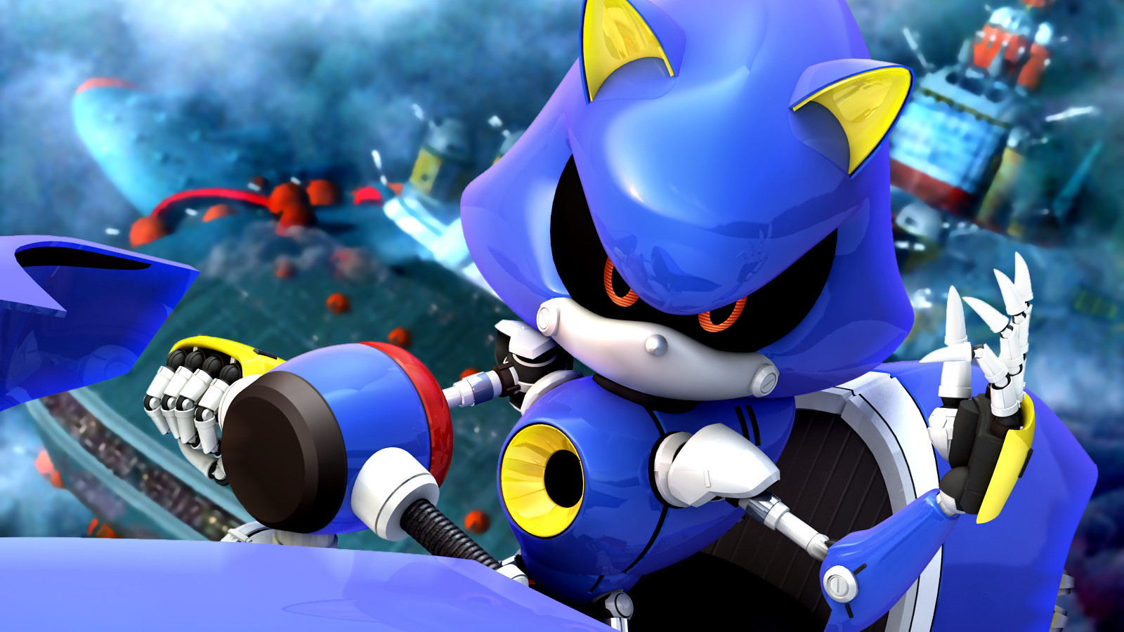 4K Metal Sonic Wallpapers