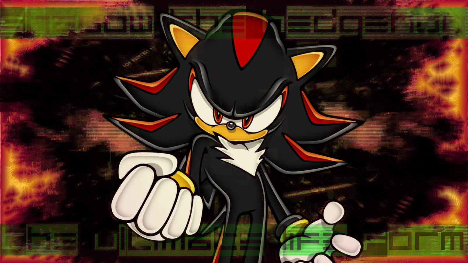 Shadow the Hedgehog from Sonic Adventure 2 by Light-Rock