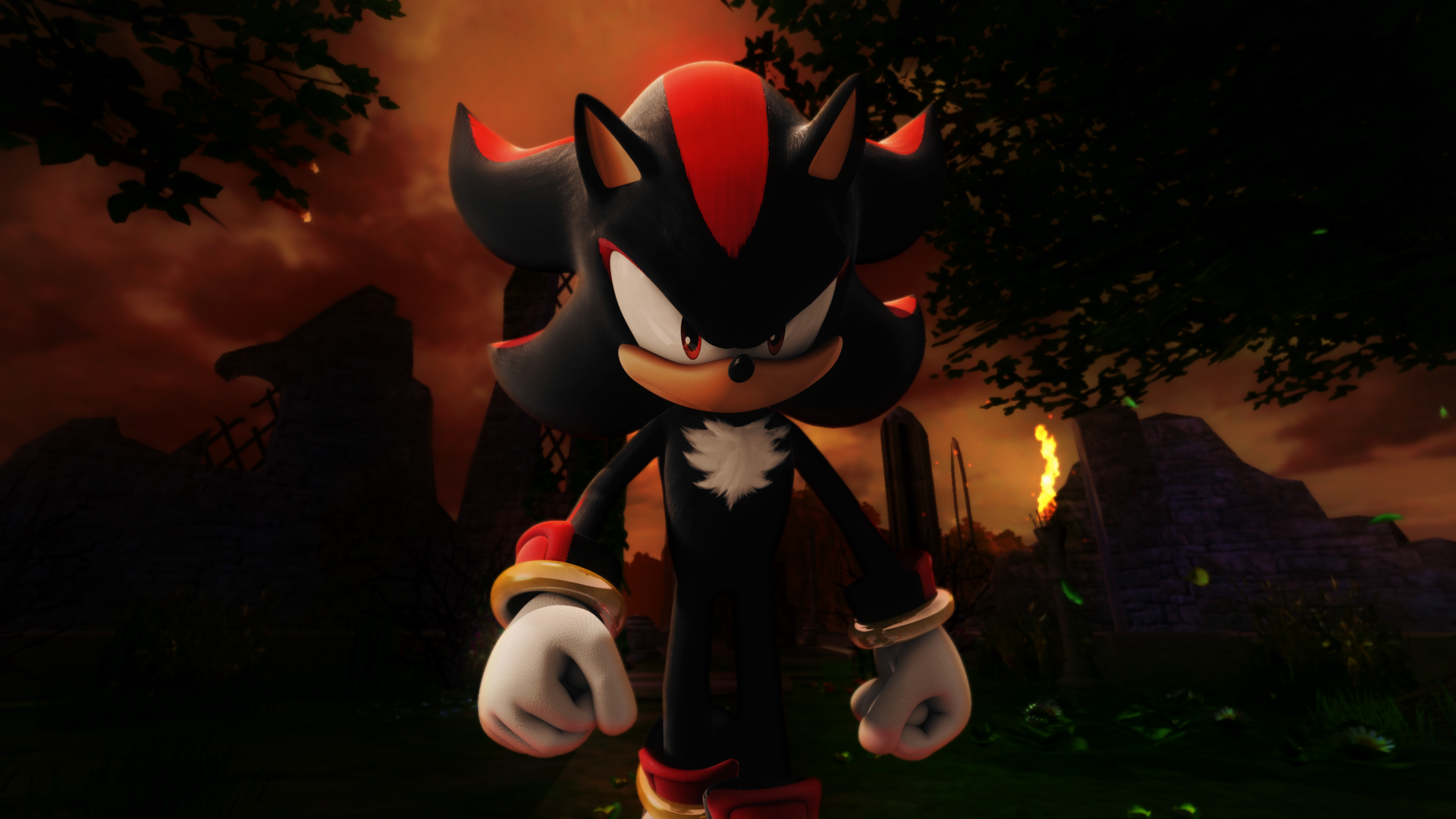 Shadow the Hedgehog from Sonic Adventure 2 by Light-Rock