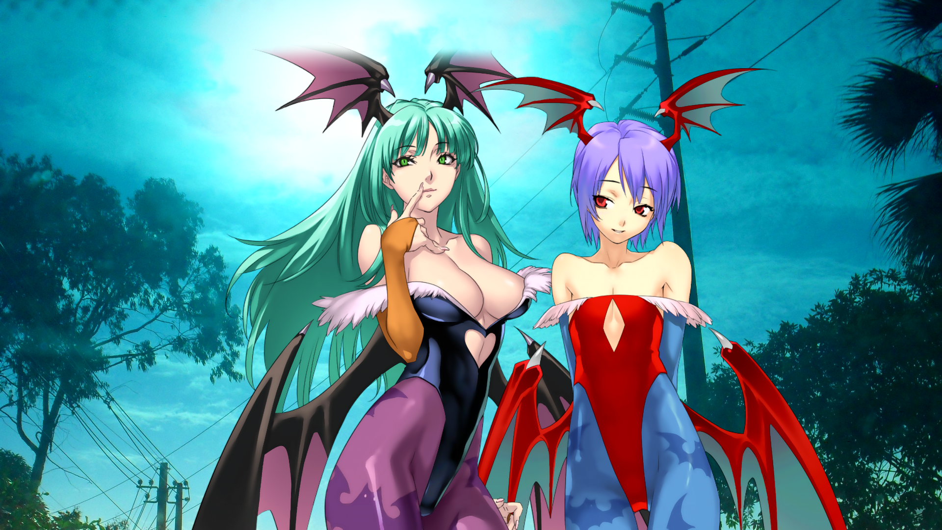 Morrigan and Lilith