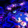 Classic and Modern Sonic the Hedgehog[1]