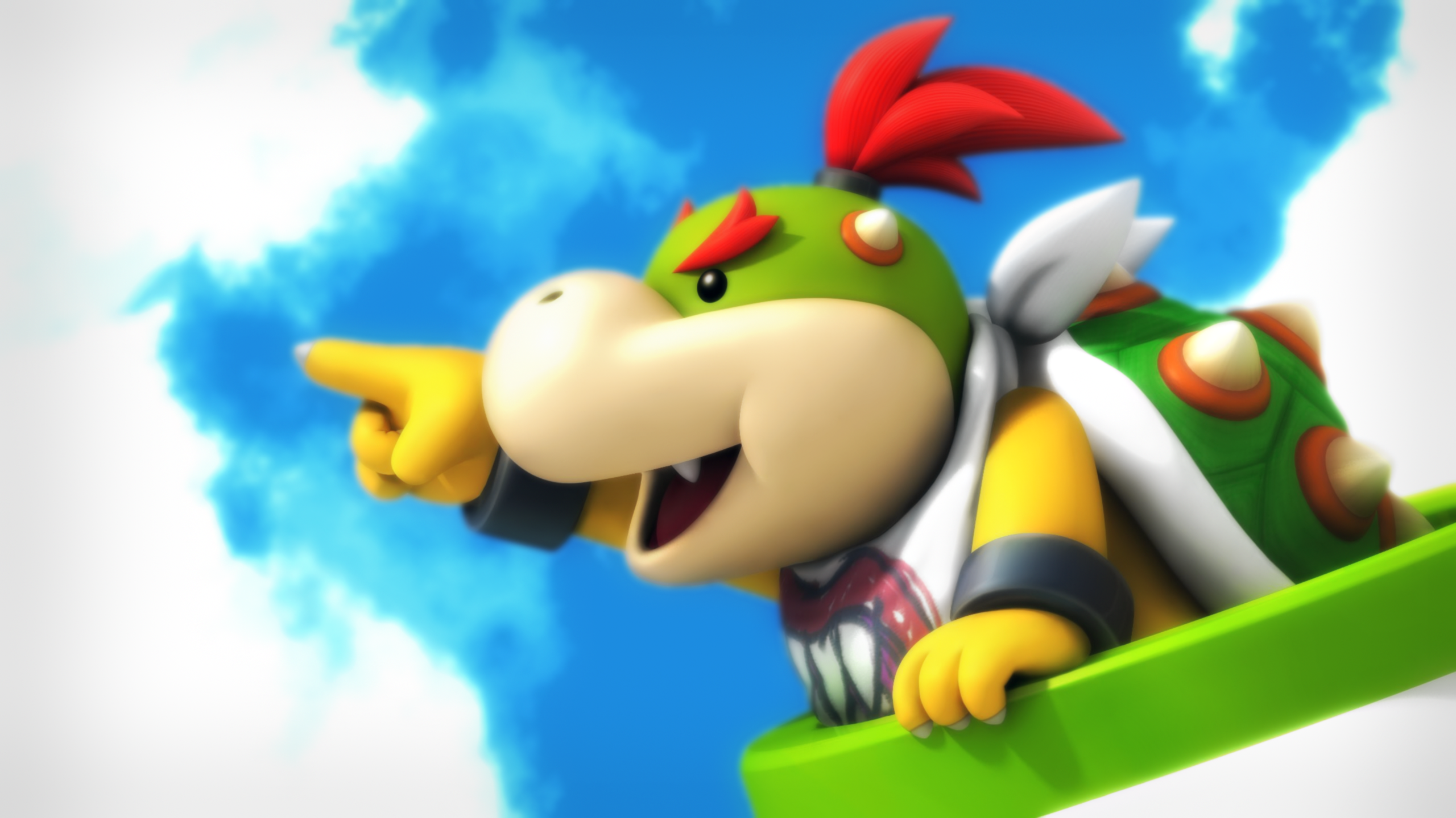 New little Bowser Jr. render I just made 😎 : r/Mario