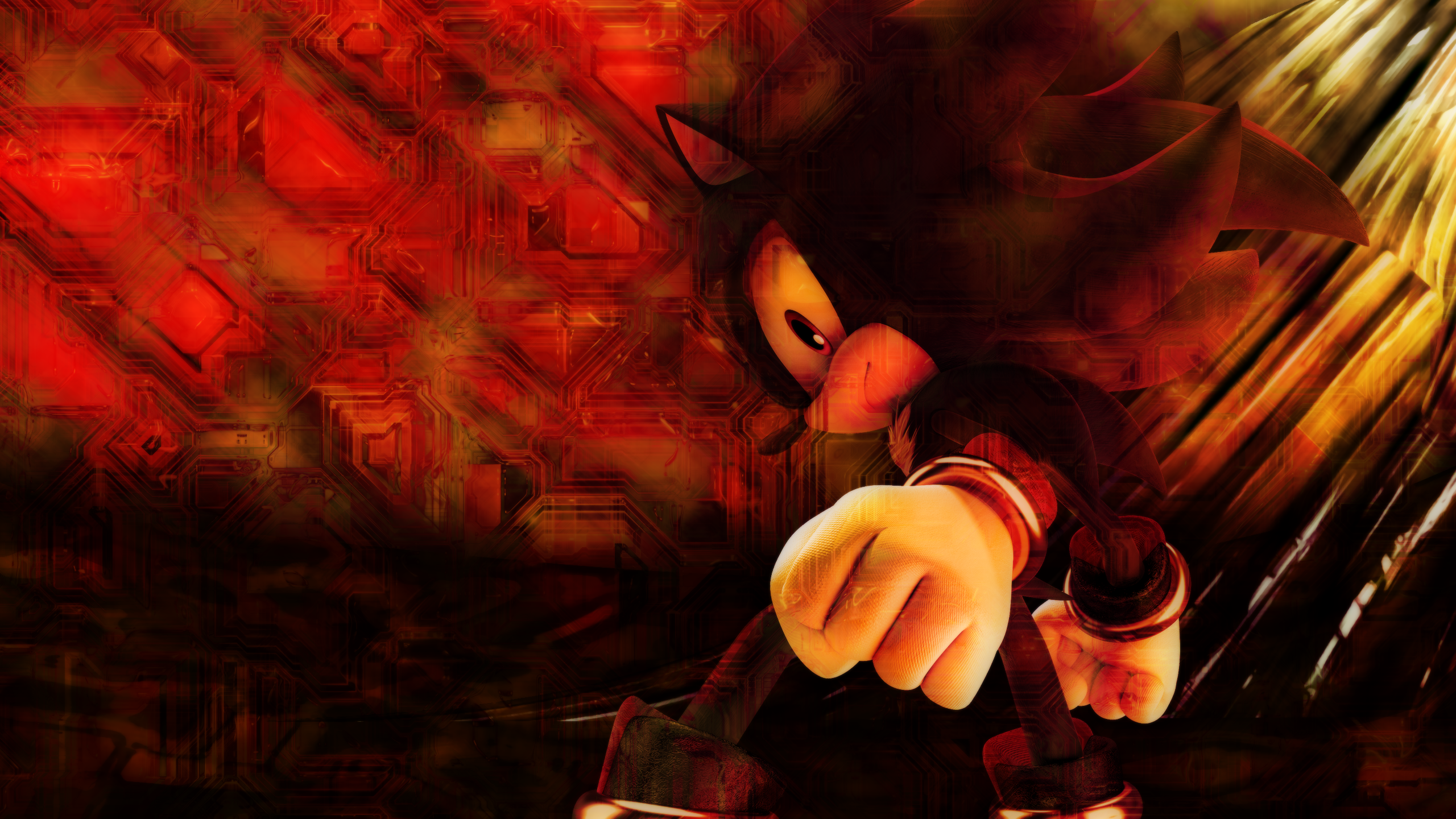 Shadow the Hedgehog from Sonic Adventure 2 by Light-Rock