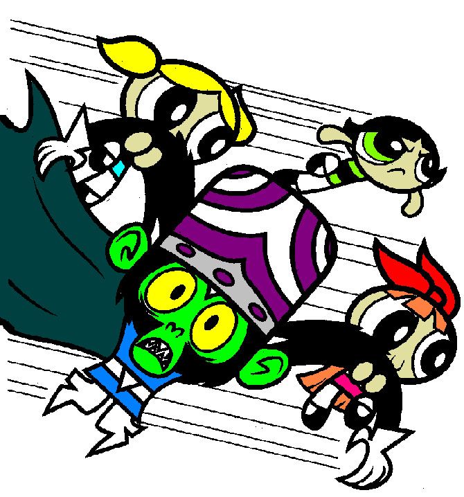 Powerpuff Girls V Mojo Jojo By Centaurs And Fairies On Deviantart