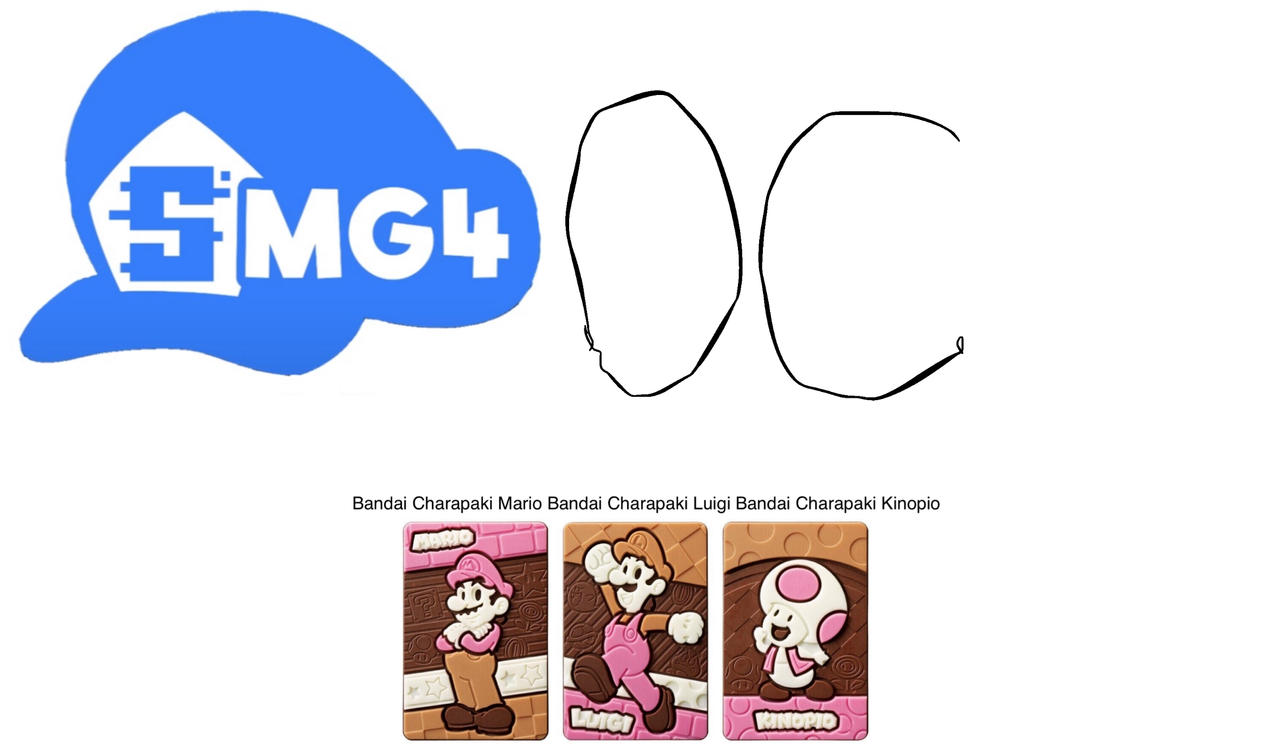 SMG4 Oc Bandai Charapaki Character