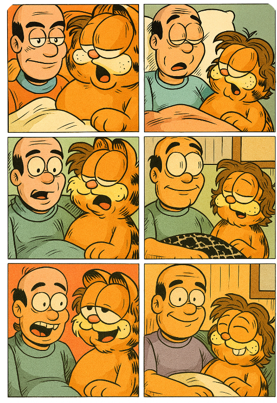 SHDG9 Character (Garfield-style)
