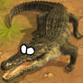 Crocodile (Garfield-style)