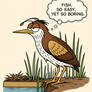 The Angler Heron (Garfield-style cartoon)