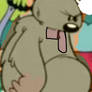 Saber-toothed Bardelot (Garfield-style)