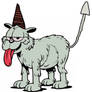 Triangular-horned Groath (Garfield-style)
