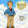 Sam Neill Goes To Heaven (Garfield-inspired)