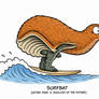 Surfbat (Garfield-style)