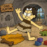 Cave Playtime (Garfield-style)