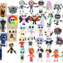 New Dandys World plushies