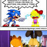 Garfield And Odie Is Angry At Sonicbakiihater1991’s Art