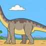Titanosaur (Garfield-style)